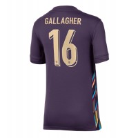 Engleska Conor Gallagher #16 Gostujuci Dres za Ženska EP 2024 Kratak Rukav